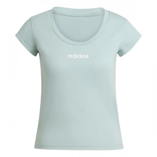 Foto van product ADIDAS PERFORMANCE Functioneel shirt 'Hyperglam' mintgroen / wit