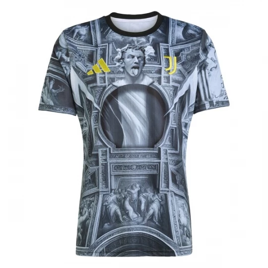 Foto van product ADIDAS PERFORMANCE Functioneel shirt 'Juventus 25 / 26 Pre-Match' geel / grijs / zwart