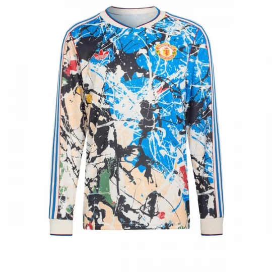 Foto van product ADIDAS PERFORMANCE Functioneel shirt 'Manchester United' ivoor / turquoise / spar / zwart