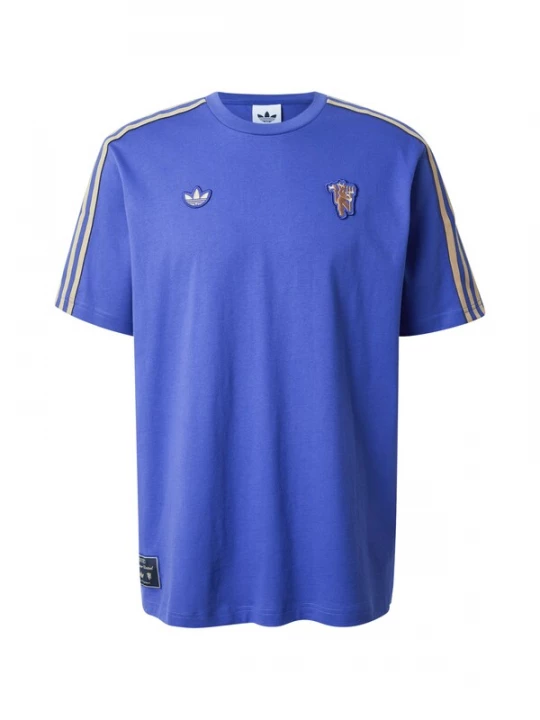 Foto van product ADIDAS PERFORMANCE Functioneel shirt 'Manchester United Terrace Icons' geel / violetblauw