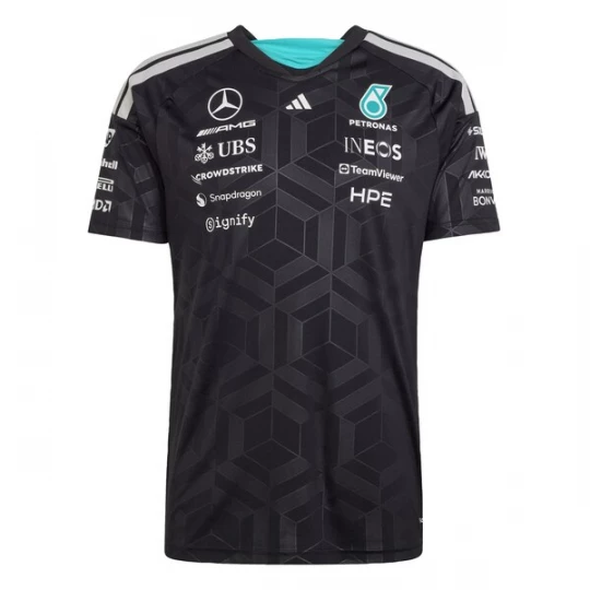 Foto van product ADIDAS PERFORMANCE Functioneel shirt 'Mercedes-AMG Petronas Formula 1 Team Driver' aqua / antraciet / zwart / offwhite