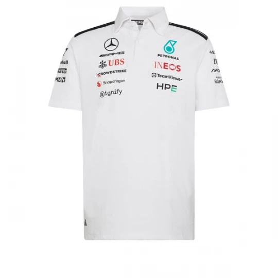 Foto van product ADIDAS PERFORMANCE Functioneel shirt 'Mercedes - Amg Petronas Formula 1 Team Engineers' azuur / rood / zwart / wit