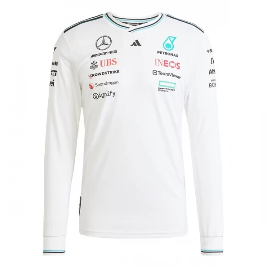 Foto van product ADIDAS PERFORMANCE Functioneel shirt 'Mercedes AMG Petronas Formula One Team' aqua / rood / zwart / wit