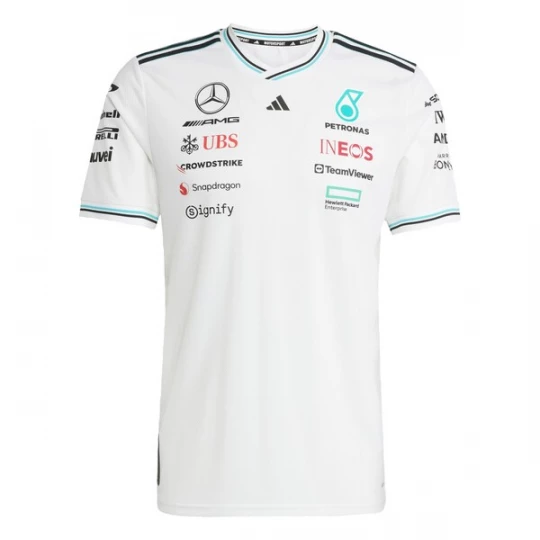 Foto van product ADIDAS PERFORMANCE Functioneel shirt 'Mercedes - AMG Petronas Formula One Team' mintgroen / zwart / wit