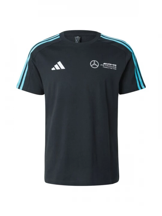Foto van product ADIDAS PERFORMANCE Functioneel shirt 'Mercedes - AMG Petronas Formula One Team' neonblauw / zwart / wit