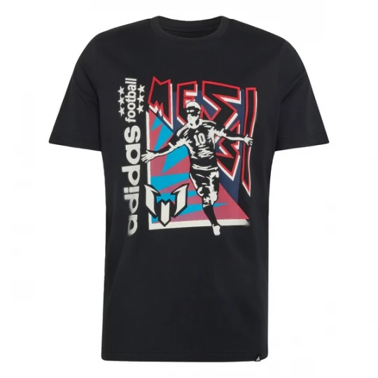 Foto van product ADIDAS PERFORMANCE Functioneel shirt 'Messi' blauw / rood / zwart / wit