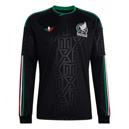Foto van product ADIDAS PERFORMANCE Functioneel shirt 'Mexico 26' lichtgrijs / limoen / zwart / wit