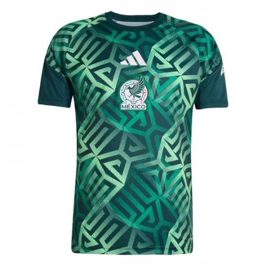 Foto van product ADIDAS PERFORMANCE Functioneel shirt 'Mexiko 26 Pre-Match' appel / donkergroen / wit