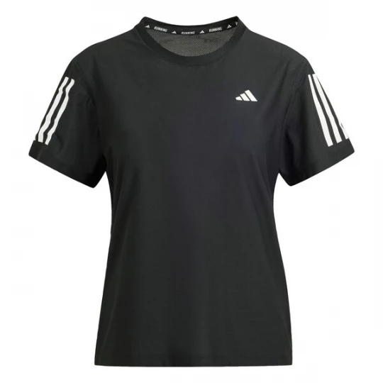 Foto van product ADIDAS PERFORMANCE Functioneel shirt 'Own The Run' zwart / wit