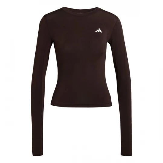 Foto van product ADIDAS PERFORMANCE Functioneel shirt 'Power Essentials' donkerbruin / wit