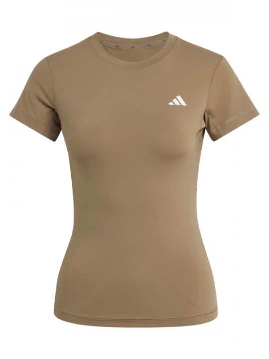Foto van product ADIDAS PERFORMANCE Functioneel shirt 'PWR ESS' kaki / wit