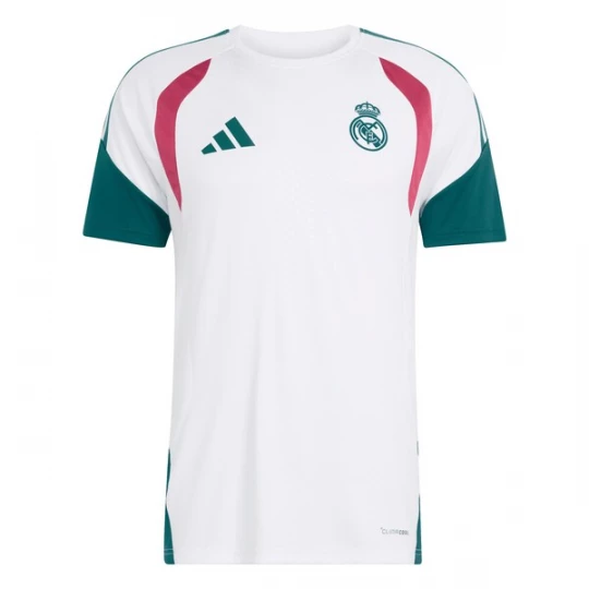 Foto van product ADIDAS PERFORMANCE Functioneel shirt 'REAL EU TR' cyaan blauw / framboos / wit