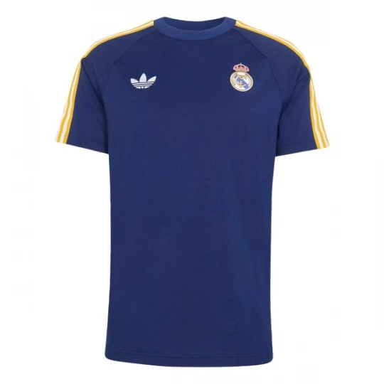 Foto van product ADIDAS PERFORMANCE Functioneel shirt 'Real Madrid Originals' donkerblauw / geel / wit