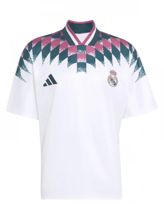 Foto van product ADIDAS PERFORMANCE Functioneel shirt 'Real Madrid Stadion' smaragd / pitaja roze / wit
