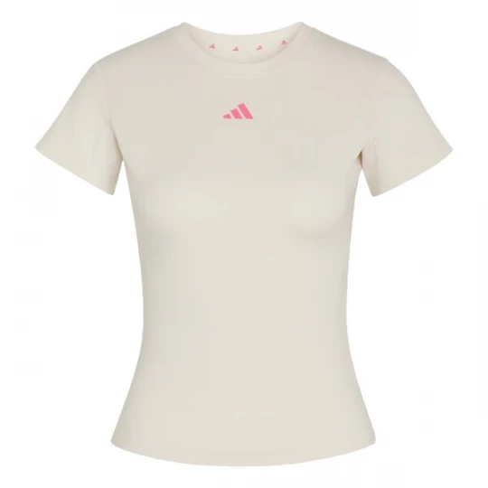 Foto van product ADIDAS PERFORMANCE Functioneel shirt 'Studio' lichtroze / eierschaal