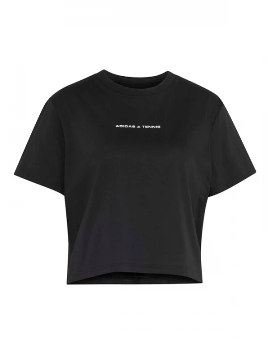 Foto van product ADIDAS PERFORMANCE Functioneel shirt 'Tns Cltr' zwart / wit