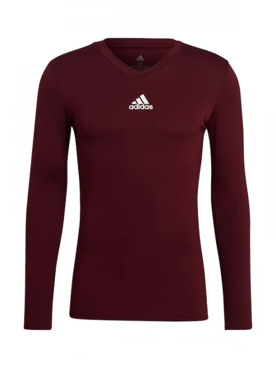 Foto van product ADIDAS PERFORMANCE Functioneel shirt wijnrood / wit
