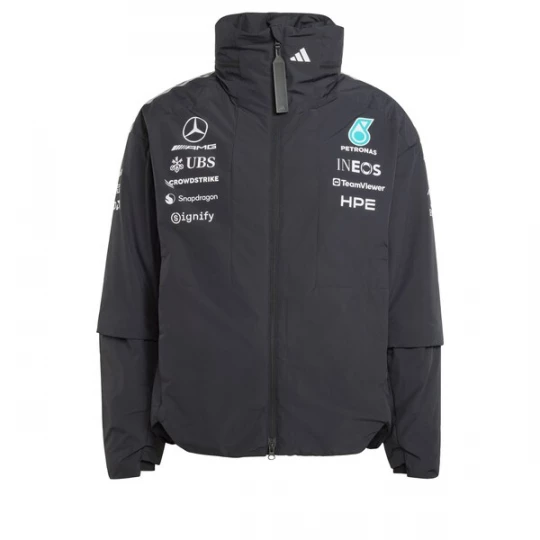 Foto van product ADIDAS PERFORMANCE Functionele jas 'Mercedes-AMG Petronas Formula 1 Team' zwart / wit