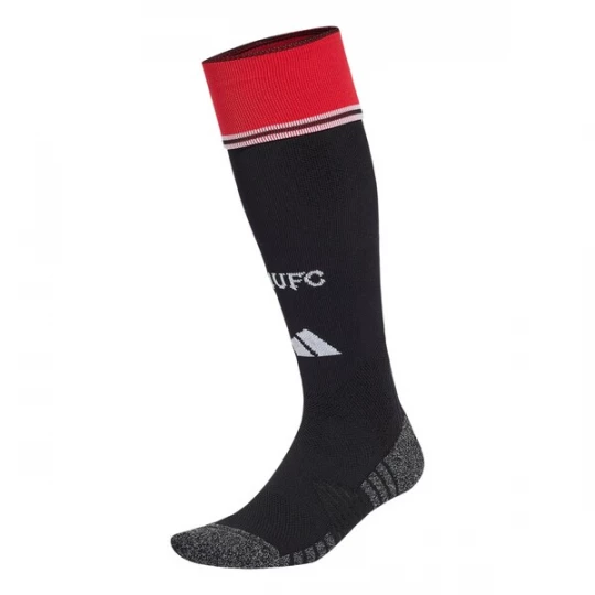 Foto van product ADIDAS PERFORMANCE Kniekousen donkergrijs / rood / zwart