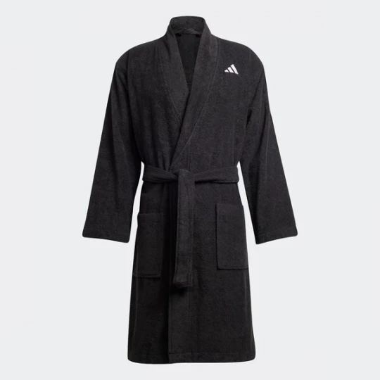 Foto van product ADIDAS PERFORMANCE Sport badjas 'Bathrobe' zwart / wit
