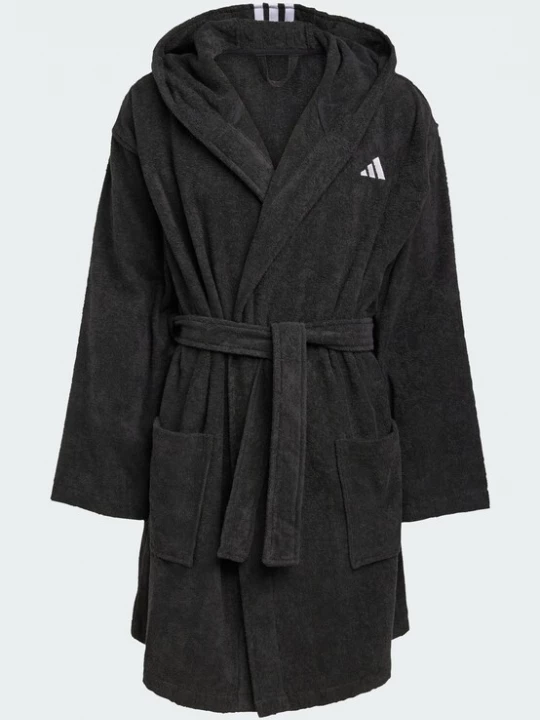 Foto van product ADIDAS PERFORMANCE Sport badjas zwart / wit
