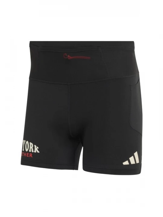 Foto van product ADIDAS PERFORMANCE Sportbroek 'ADIZERO' donkerrood / zwart / wit