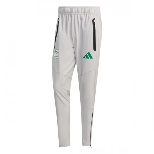 Foto van product ADIDAS PERFORMANCE Sportbroek 'Algerien Tiro' lichtgrijs / spar / zwart / wit