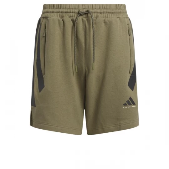 Foto van product ADIDAS PERFORMANCE Sportbroek 'Basketball Spacer (Gender Neutral)' kaki / zwart