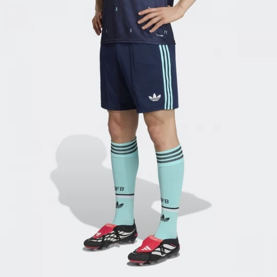 Foto van product ADIDAS PERFORMANCE Sportbroek 'Germany 26 Away' navy / turquoise