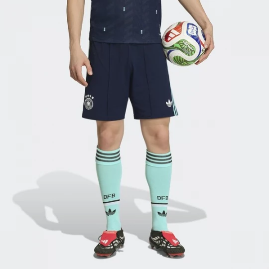 Foto van product ADIDAS PERFORMANCE Sportbroek 'Germany 26 Away' navy / turquoise