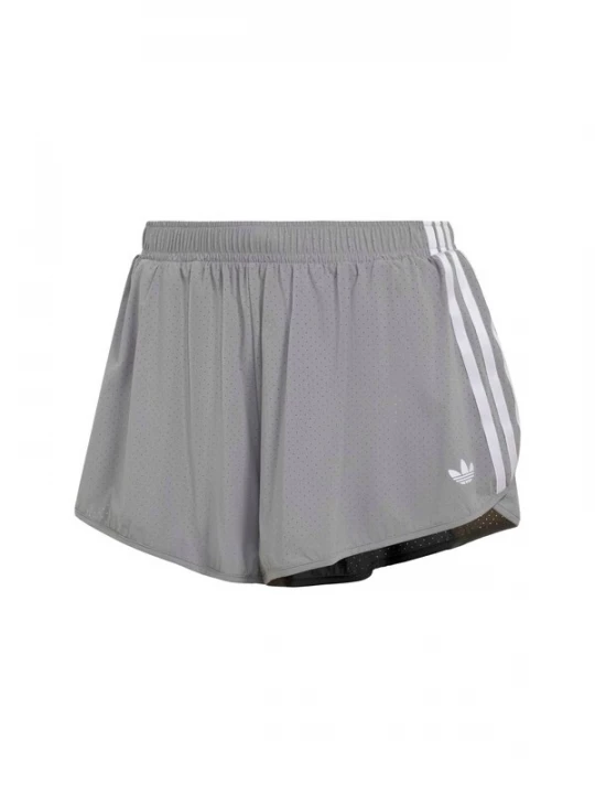 Foto van product ADIDAS PERFORMANCE Sportbroek grijs / wit