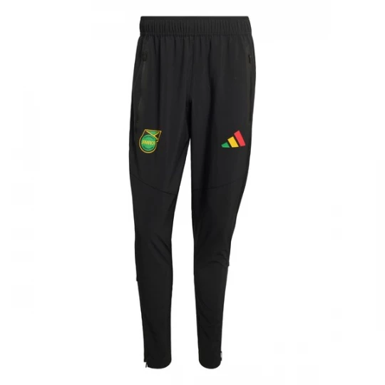 Foto van product ADIDAS PERFORMANCE Sportbroek 'Jamaika x Bob Marley Tiro Travel' geel / groen / rood / zwart