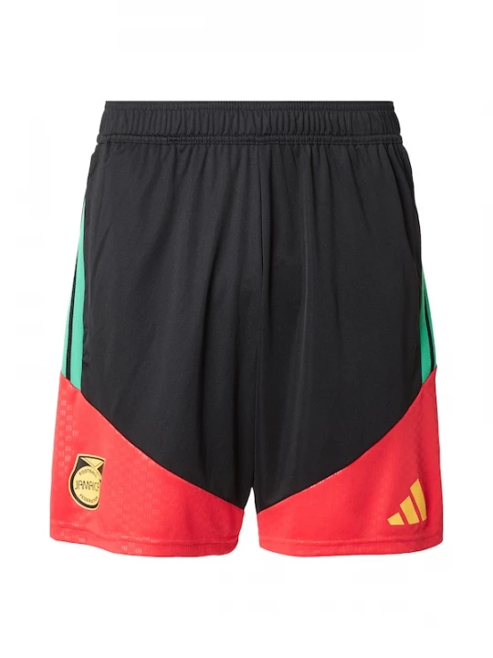 Foto van product ADIDAS PERFORMANCE Sportbroek 'JFF' geel / limoen / lichtrood / zwart
