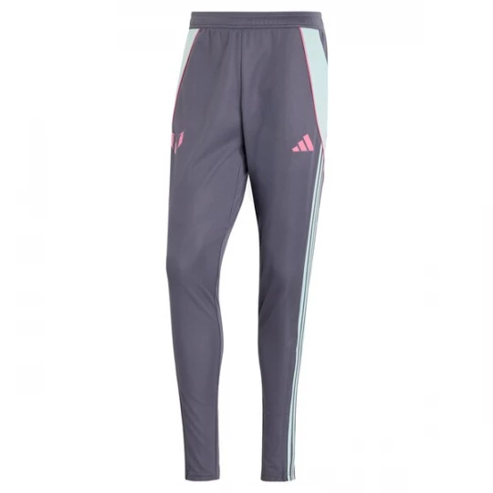 Foto van product ADIDAS PERFORMANCE Sportbroek 'Messi' donkergrijs / mintgroen / lichtroze