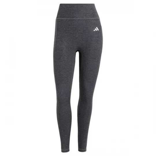 Foto van product ADIDAS PERFORMANCE Sportbroek 'Optime Essentials' grijs gemêleerd / wit