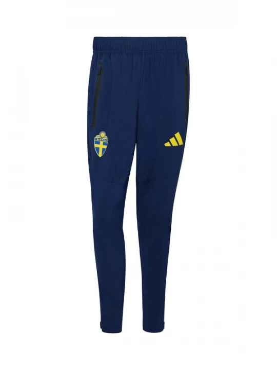 Foto van product ADIDAS PERFORMANCE Sportbroek 'Schweden Tiro Tech' navy / geel