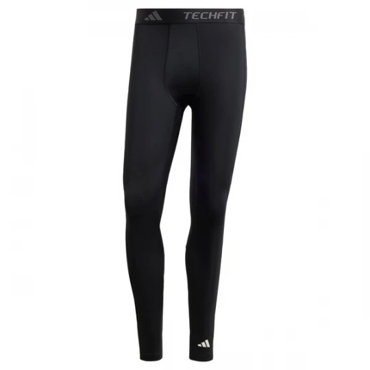 Foto van product ADIDAS PERFORMANCE Sportbroek 'TECHFIT Compression Training Long' zwart / wit