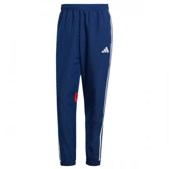Foto van product ADIDAS PERFORMANCE Sportbroek 'Tiro 25 Essentials' donkerblauw / rood / wit