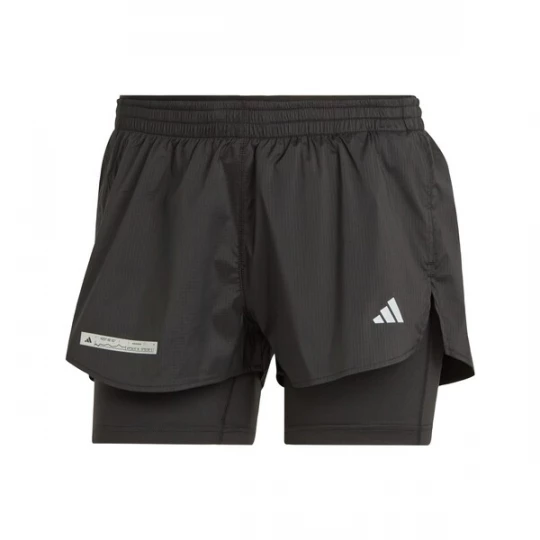 Foto van product ADIDAS PERFORMANCE Sportbroek 'Ultimate' lichtgrijs / zwart / wit