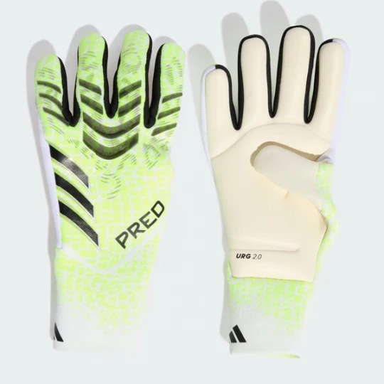 Foto van product ADIDAS PERFORMANCE Sporthandschoenen 'Predator Pro' geel / pasteelgeel / zwart / wit