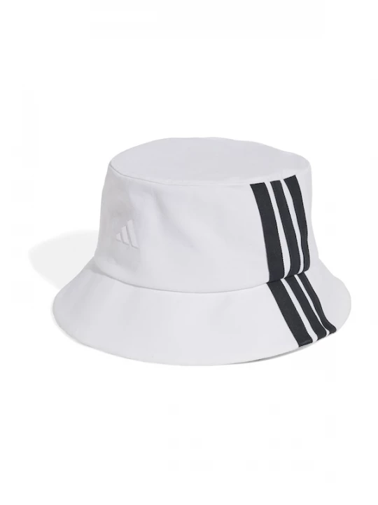 Foto van product ADIDAS PERFORMANCE Sporthoed '3-Stripes Bucket' zwart / wit