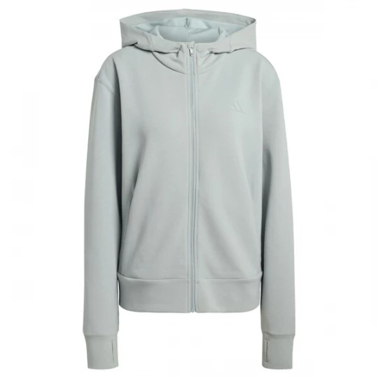Foto van product ADIDAS PERFORMANCE Sportief sweatvest 'Designed 4 Training Full-Zip Hooded' lichtgroen