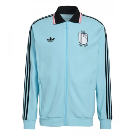Foto van product ADIDAS PERFORMANCE Sportjas 'Belgium Away Anthem' hemelsblauw / oudroze / zwart