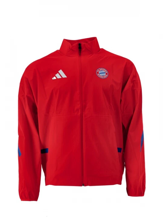Foto van product ADIDAS PERFORMANCE Sportjas 'FC Bayern München Z.N.E. Anthem' blauw / grijs / rood
