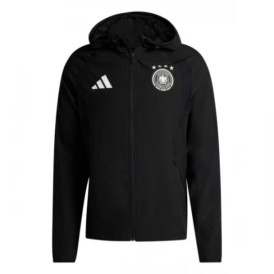 Foto van product ADIDAS PERFORMANCE Sportjas 'Germany Tiro Travel Full Zip' zwart