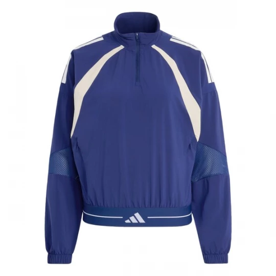 Foto van product ADIDAS PERFORMANCE Sportjas 'Hyperglam' donkerblauw / wit / natuurwit