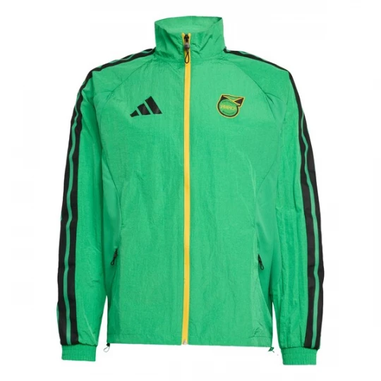 Foto van product ADIDAS PERFORMANCE Sportjas 'Jamaika x Bob Marley' geel / groen / zwart