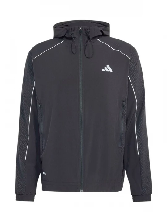 Foto van product ADIDAS PERFORMANCE Sportjas lichtgrijs / zwart / wit