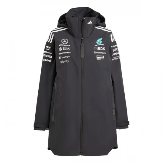 Foto van product ADIDAS PERFORMANCE Sportjas 'Mercedes - AMG Petronas Formula One Team' aqua / zwart / wit