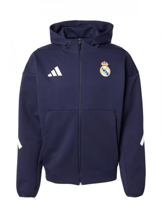 Foto van product ADIDAS PERFORMANCE Sportjas 'Real Madrid Z.N.E. Anthem' marine / goudgeel / rood / wit